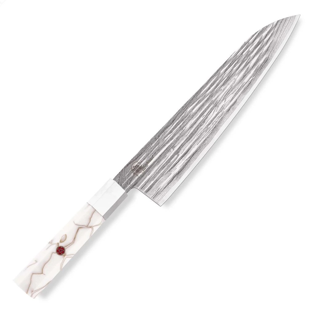foto Kuchy�sk� n�� Chef/Gyuto 230 mm Dellinger� Forged White Wave